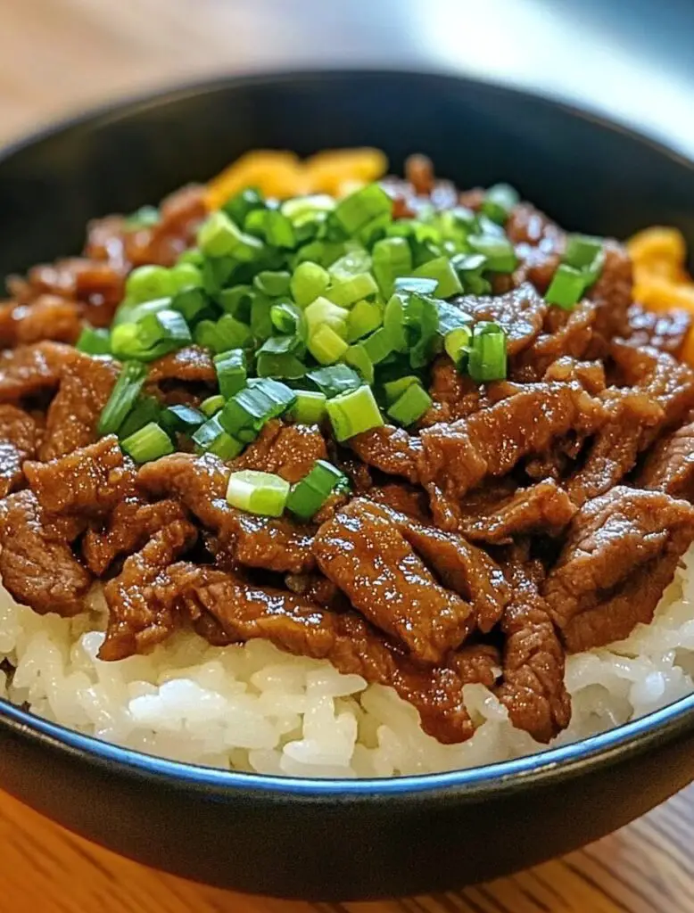 Crispy Beef Rice Bowl