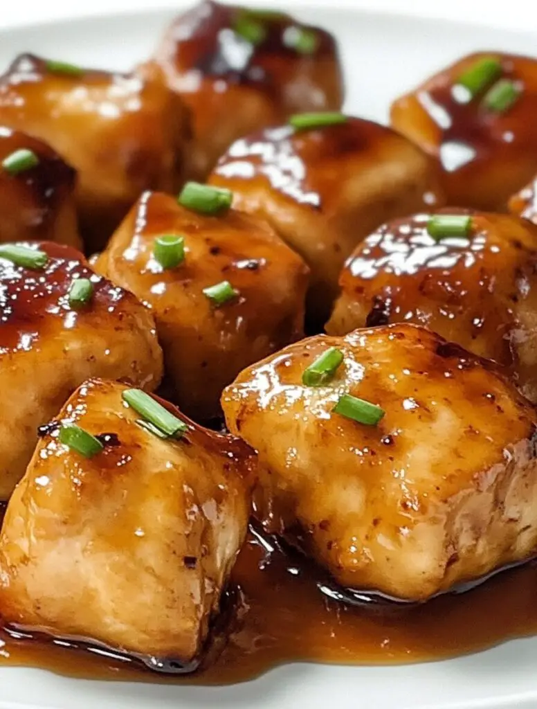 Honey Garlic Chicken Bites