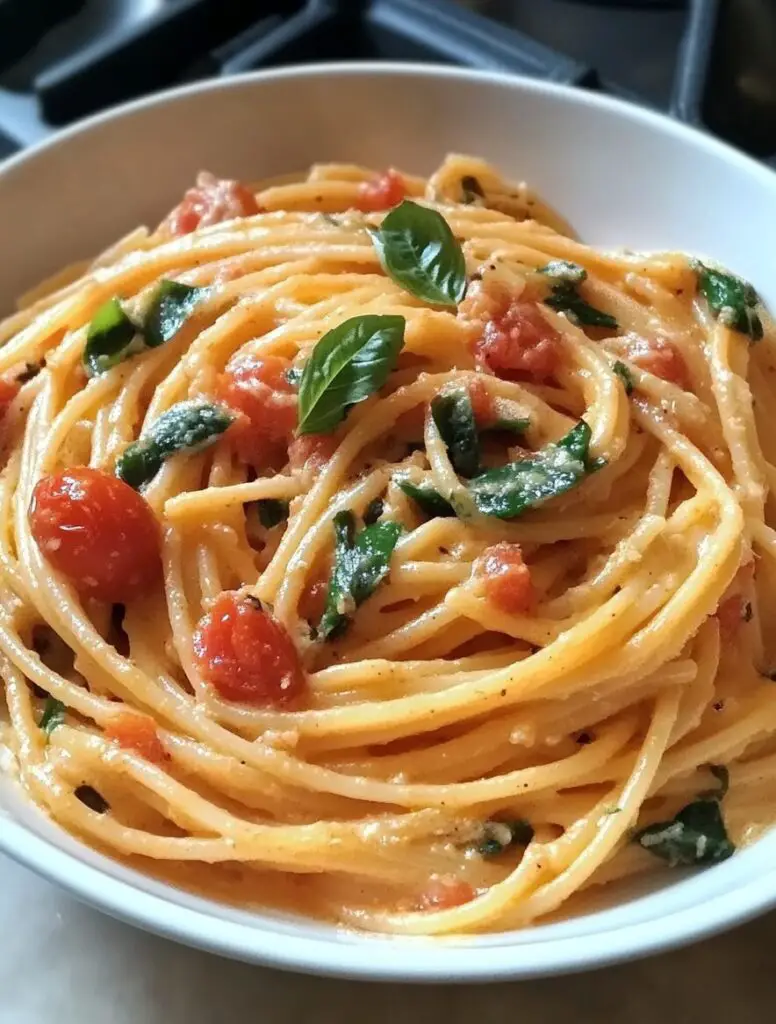 Spicy Creamy Tomato Pasta