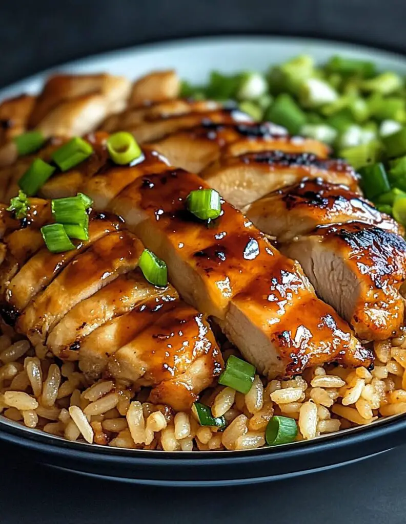 Hibachi Chicken with Fried Rice
