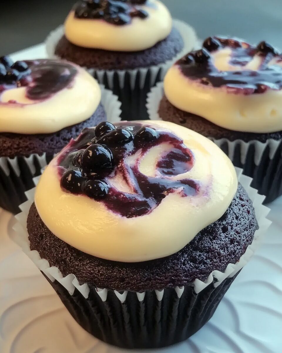Black Bottom Cupcakes