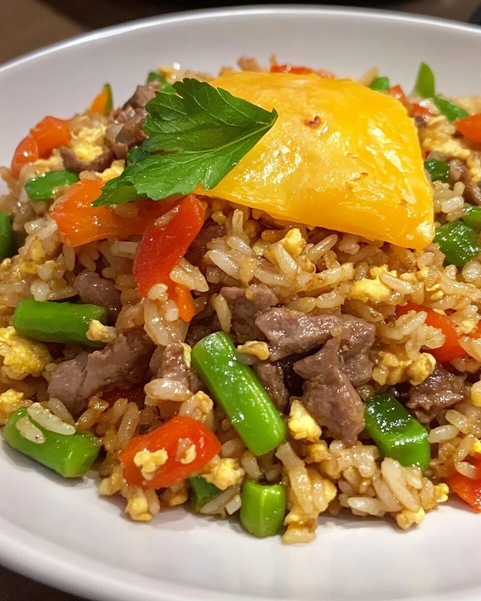 Thai Beef Fried Rice