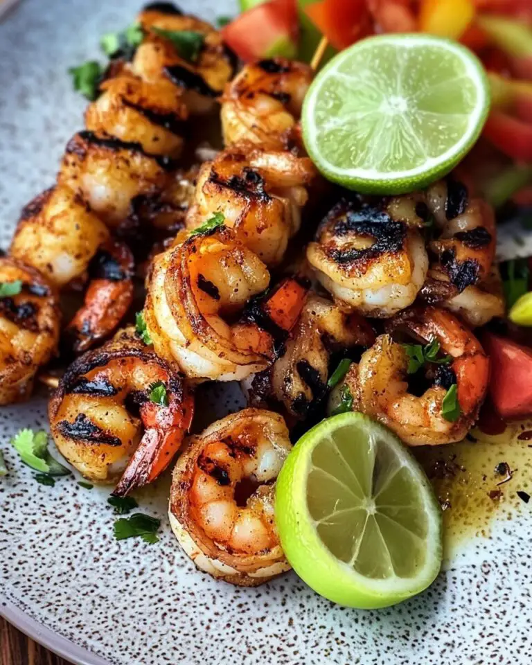 Margarita Grilled Shrimp Kabobs