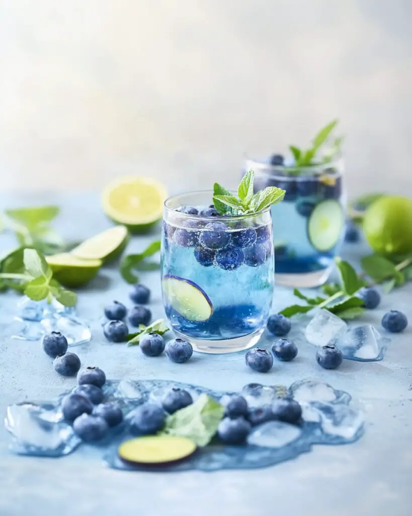 Blueberry Infused Water