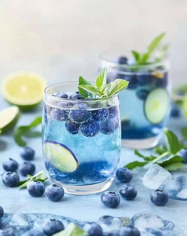 Blueberry Infused Water