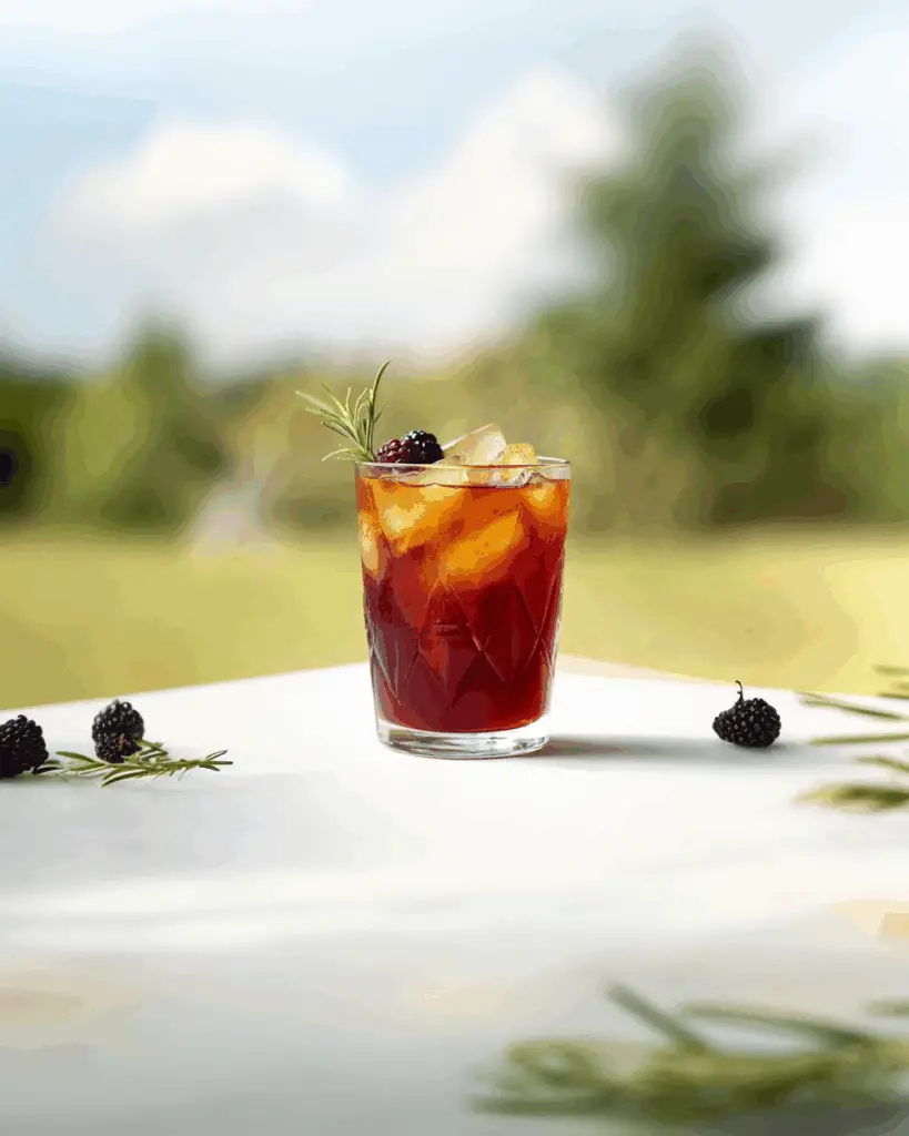 Earl Grey & Blackberry Iced Tea