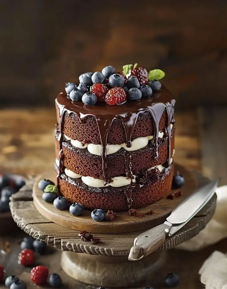 Skinny Chocolate Cake