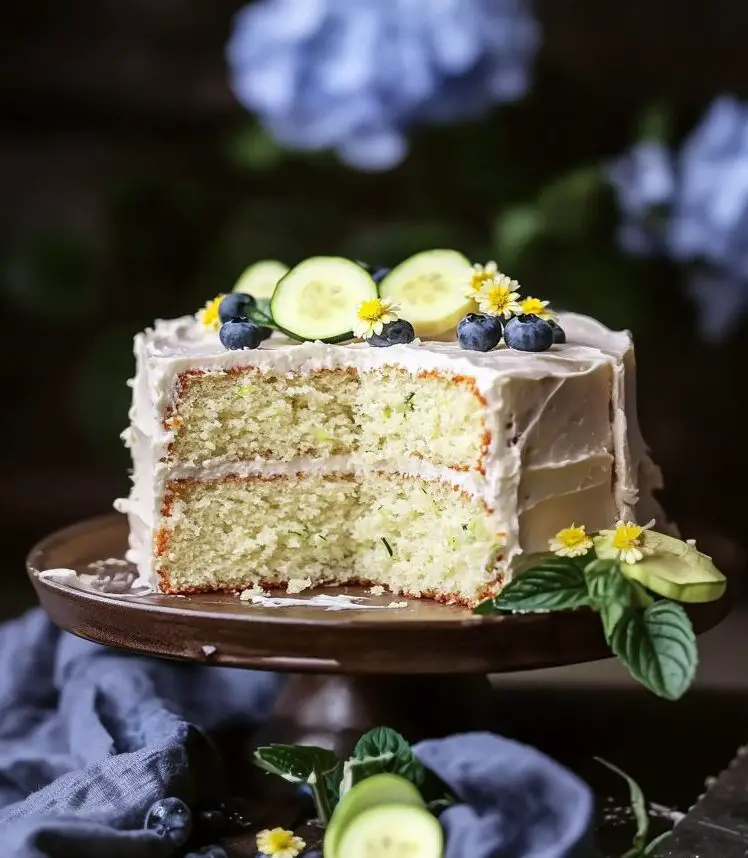 White Zucchini Cake