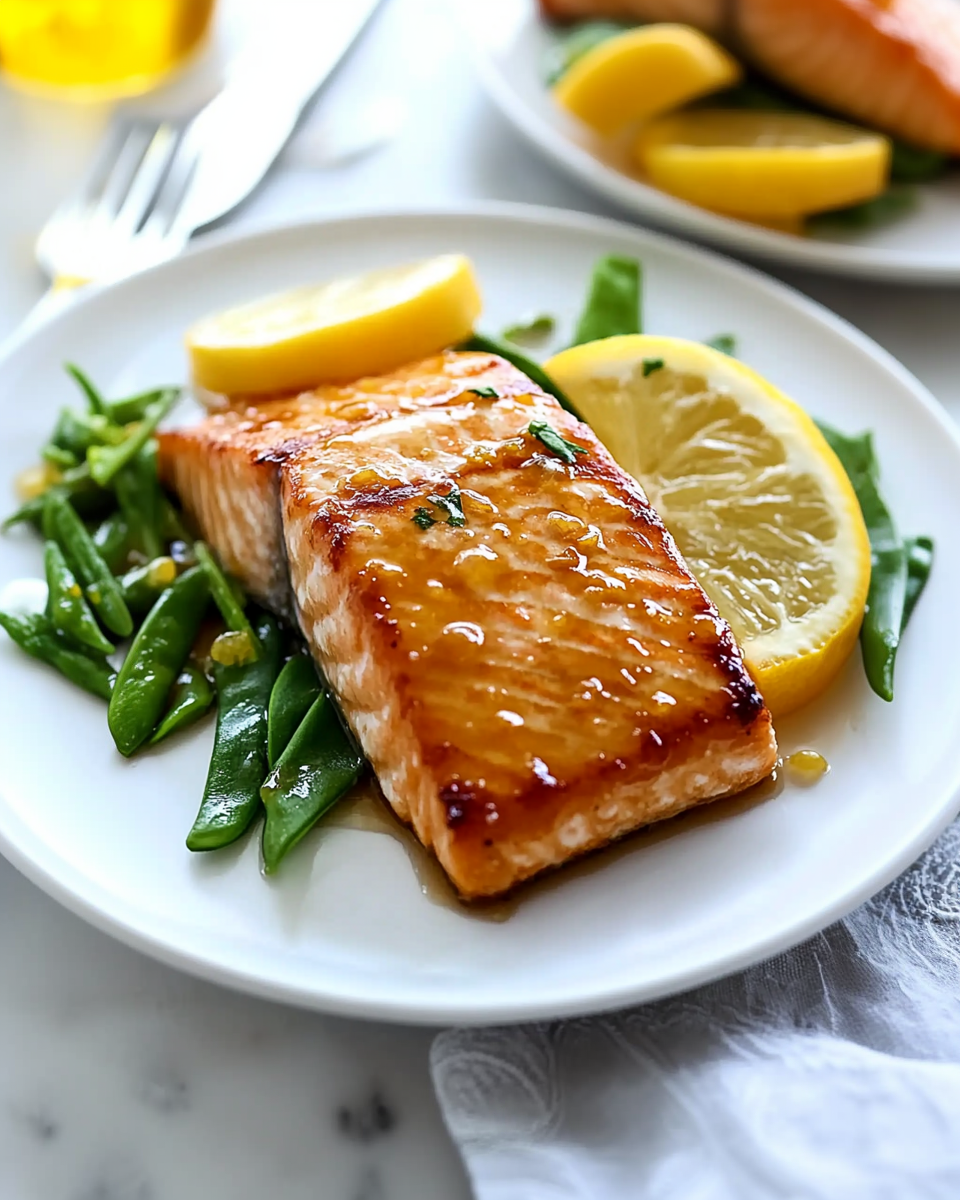 Brown Sugar Glazed Salmon