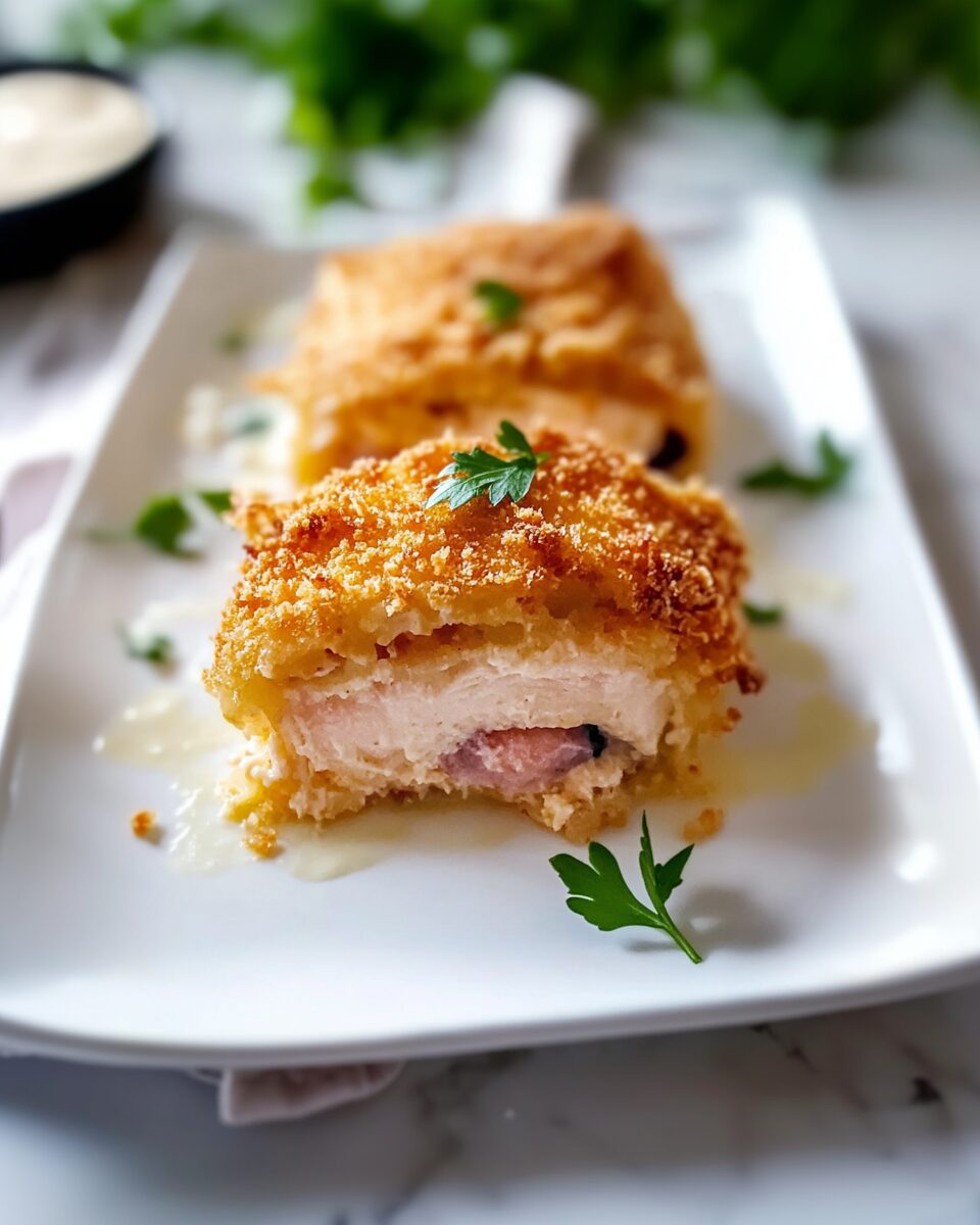 Chicken Cordon Bleu Casserole