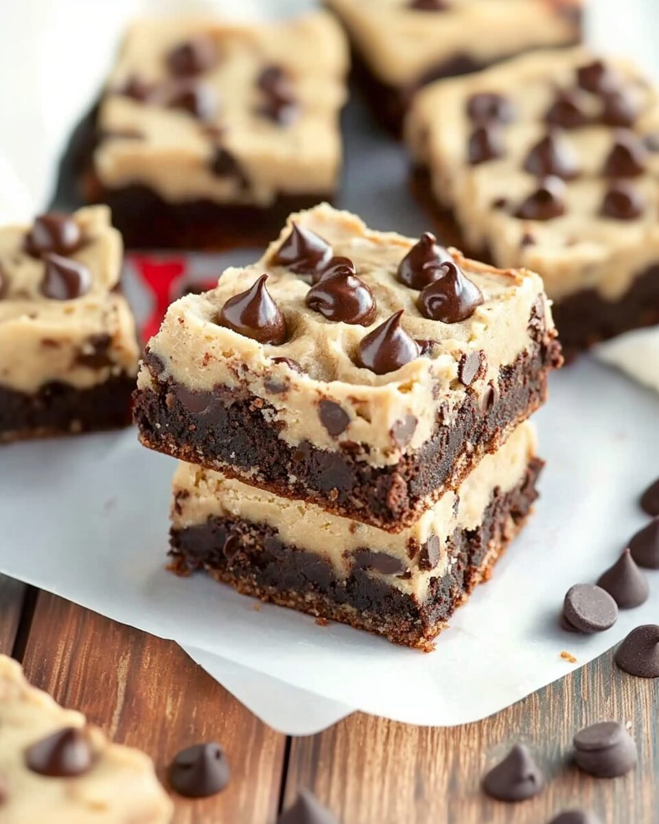 Cookie Dough Brownies