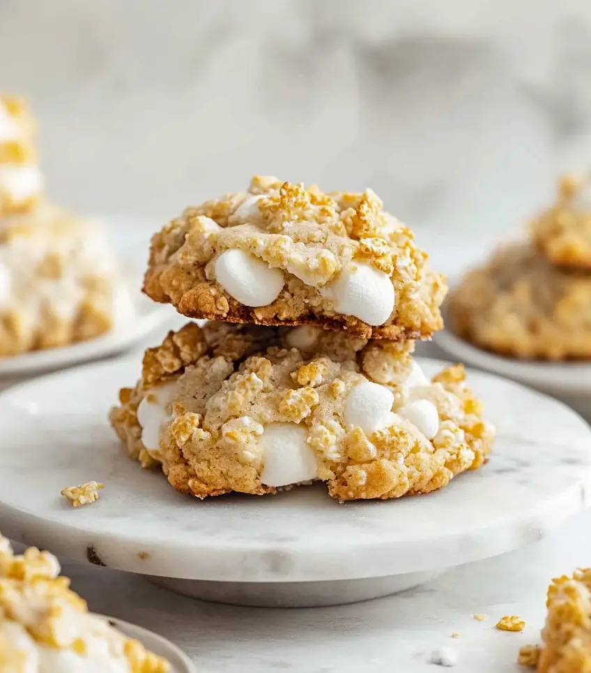 Cornflake Marshmallow Cookies