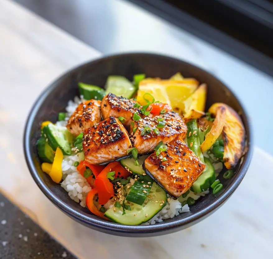 Crispy Sesame Salmon