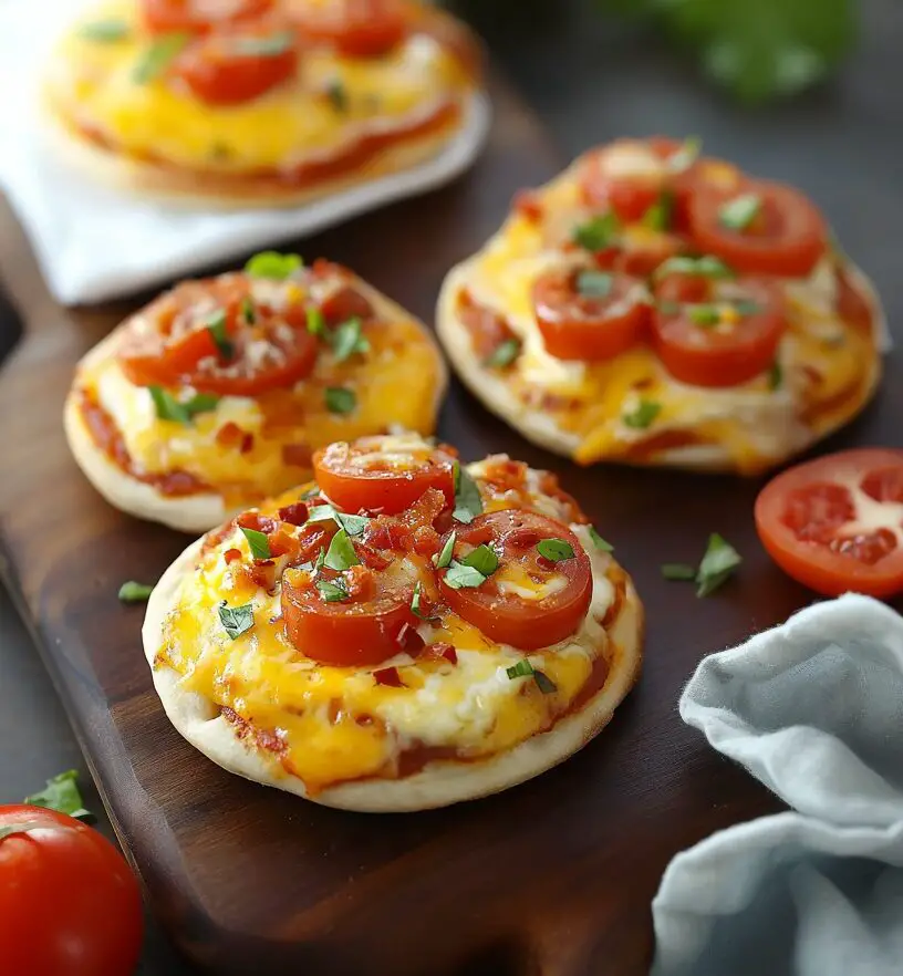 English Muffin Breakfast Pizza