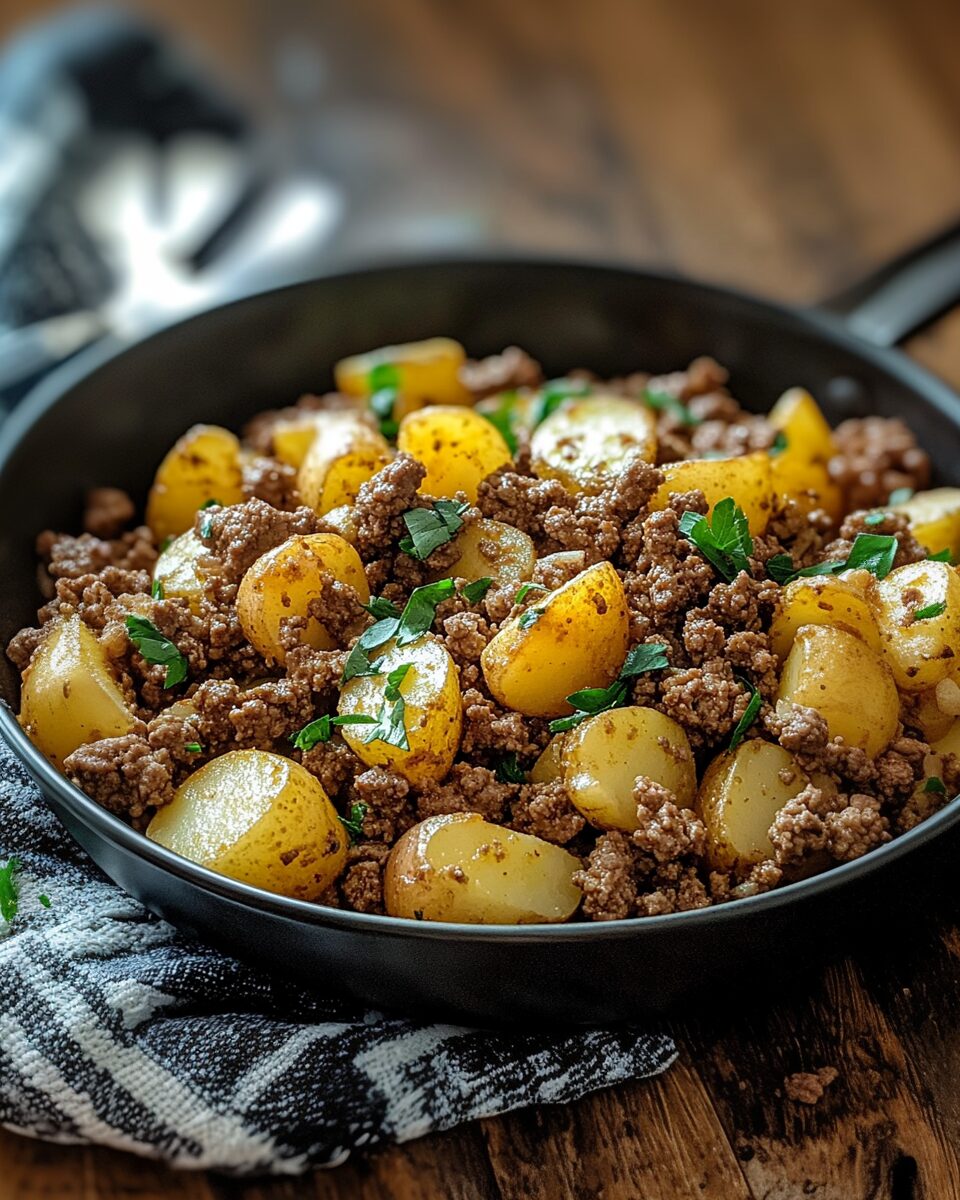 Classic Ground Beef and Potatoes