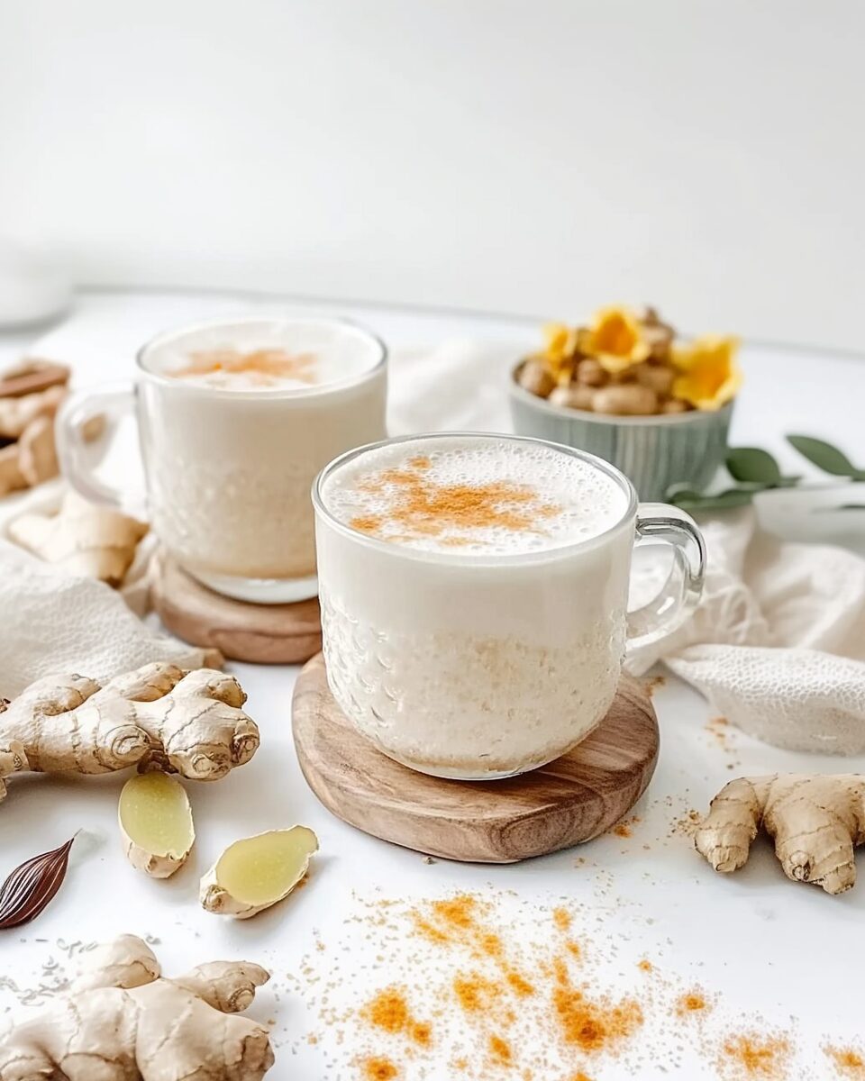 Honey Ginger Warm Milk