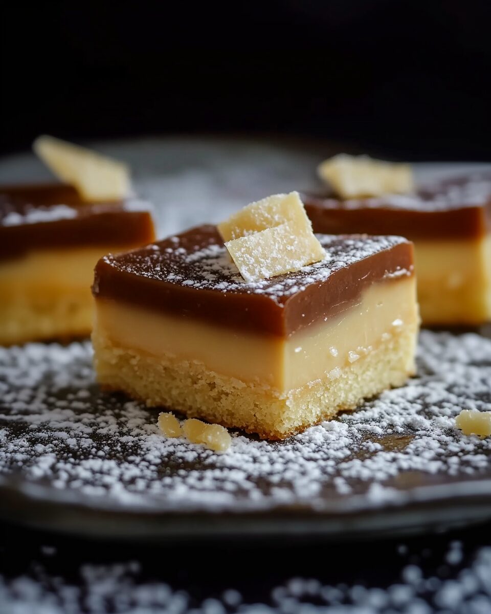 Keto Caramel Slice