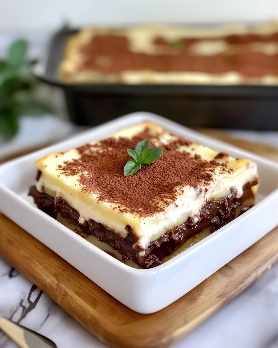 Keto Chocolate Lasagna
