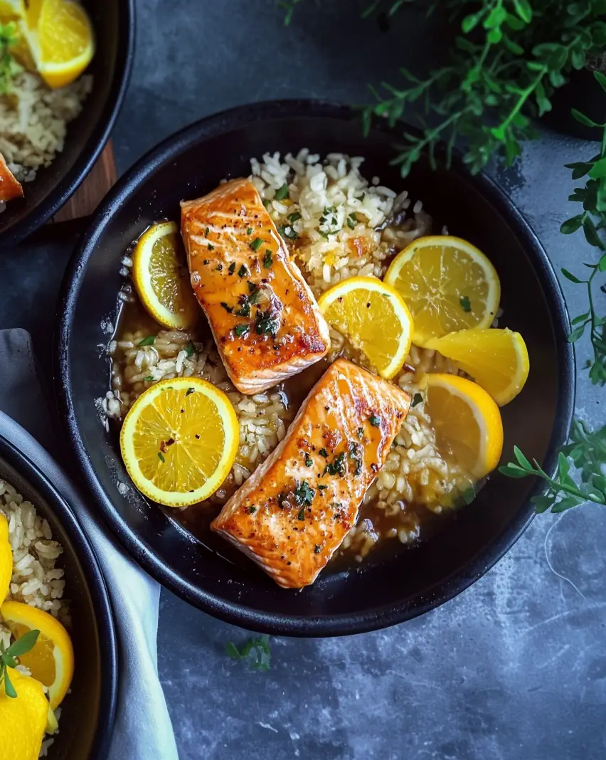 Orange Glazed Salmon