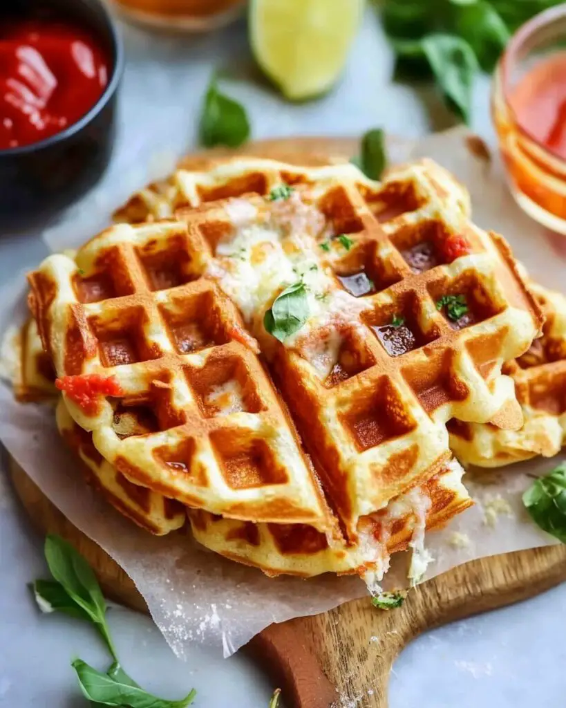 Pizza Waffles