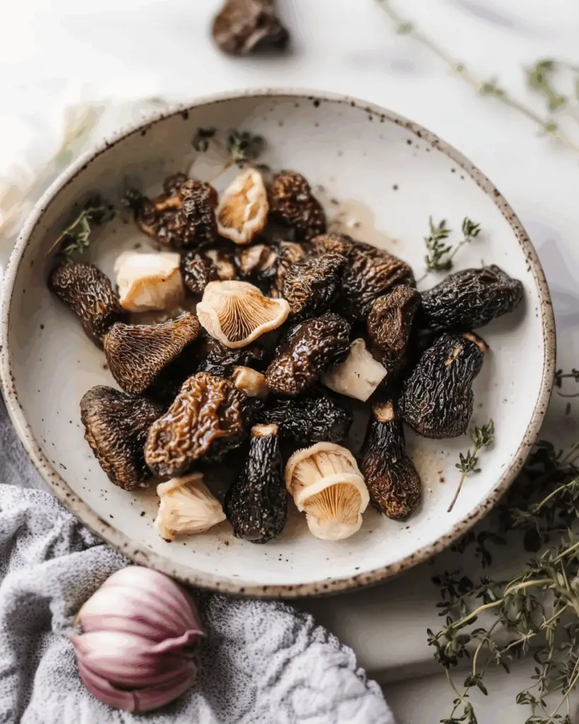 Sautéed Morel Mushrooms