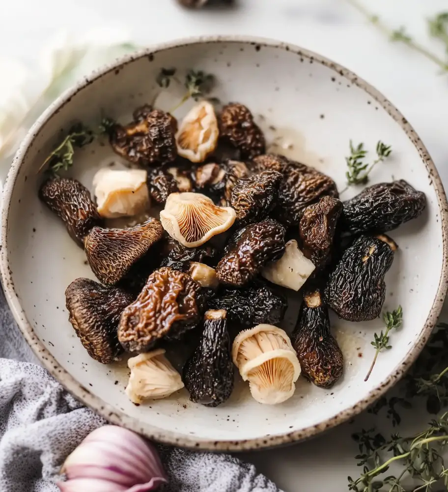 Sautéed Morel Mushrooms