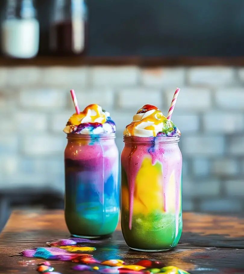 Tie-Dye Rainbow Smoothie