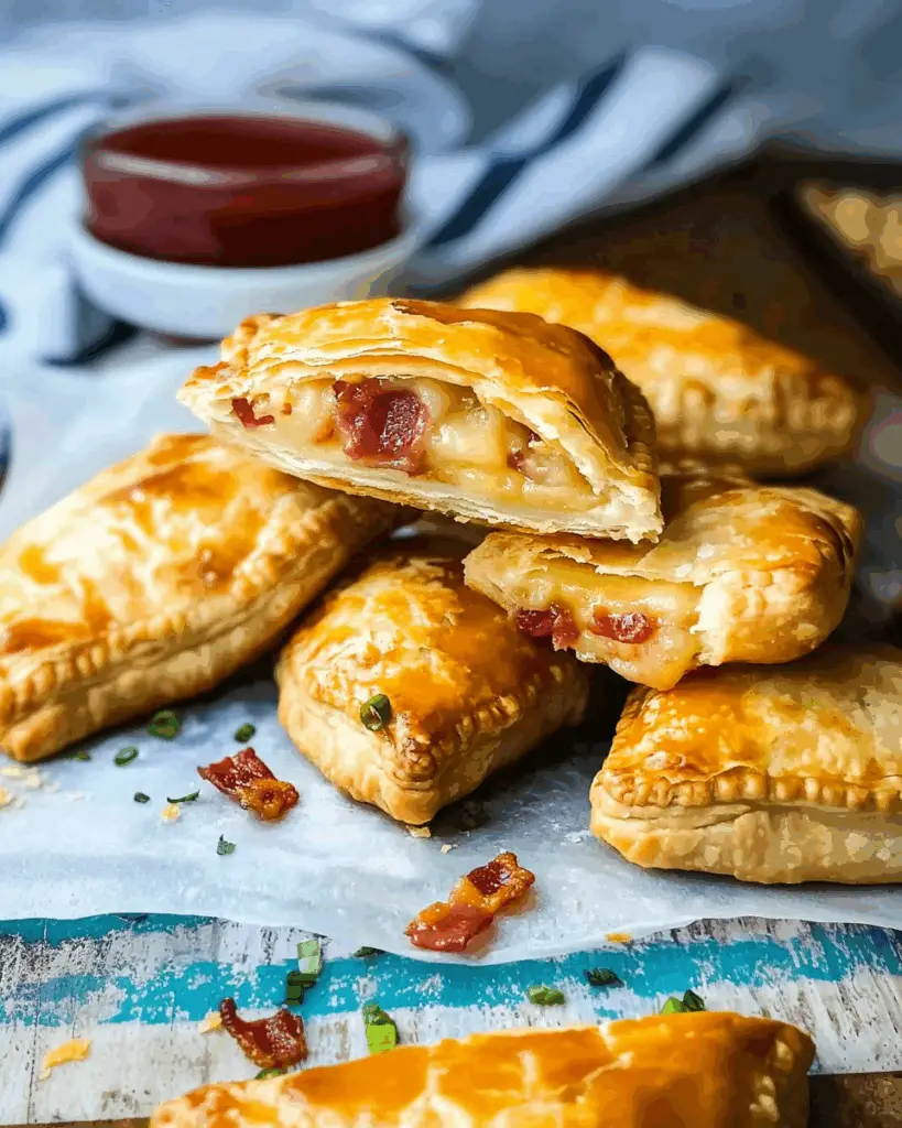 Cheese and Bacon Hand Pies