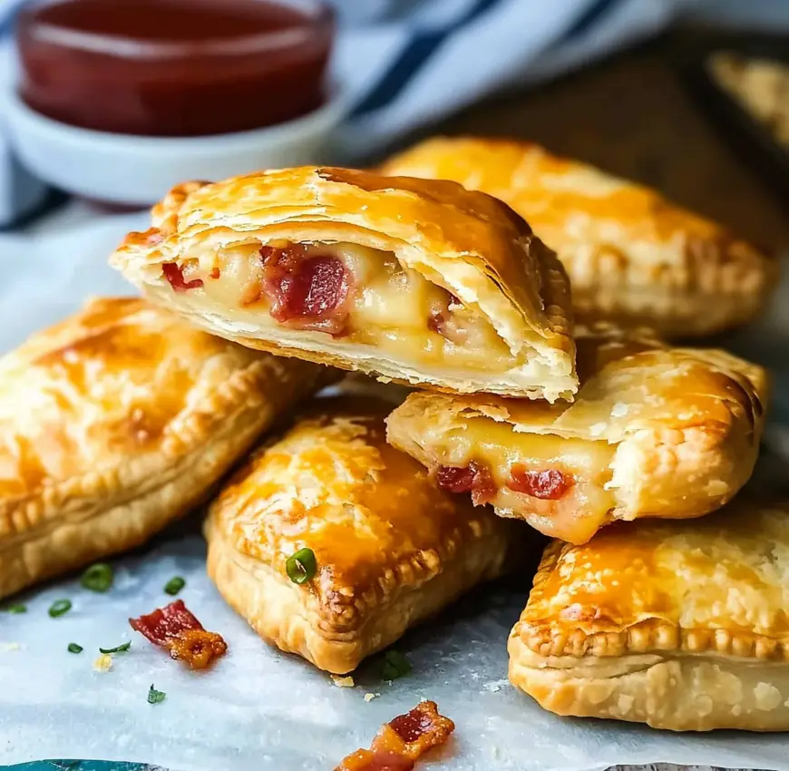 Cheese and Bacon Hand Pies