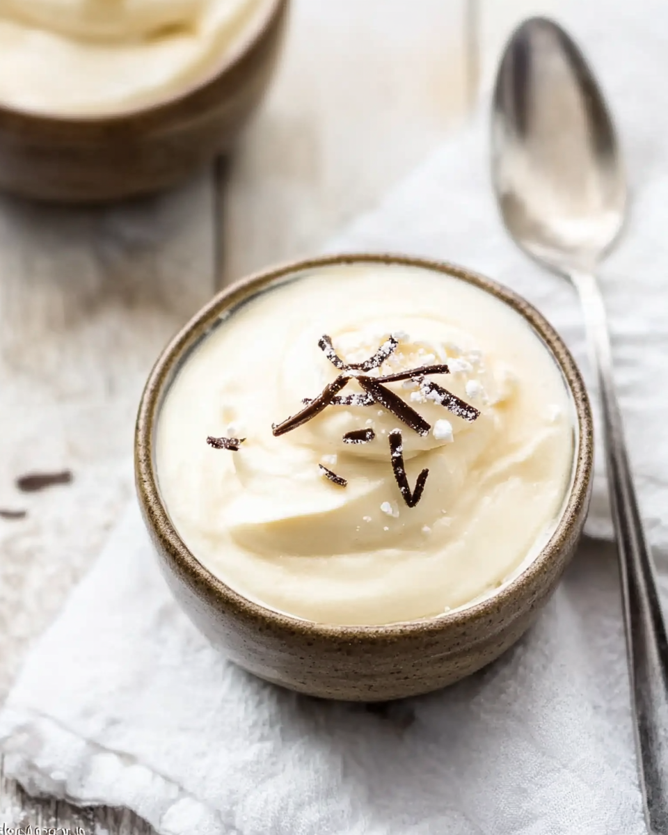 Creamy Vanilla Pudding