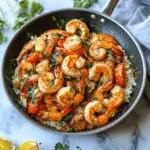 Garlic Shrimp Skillet