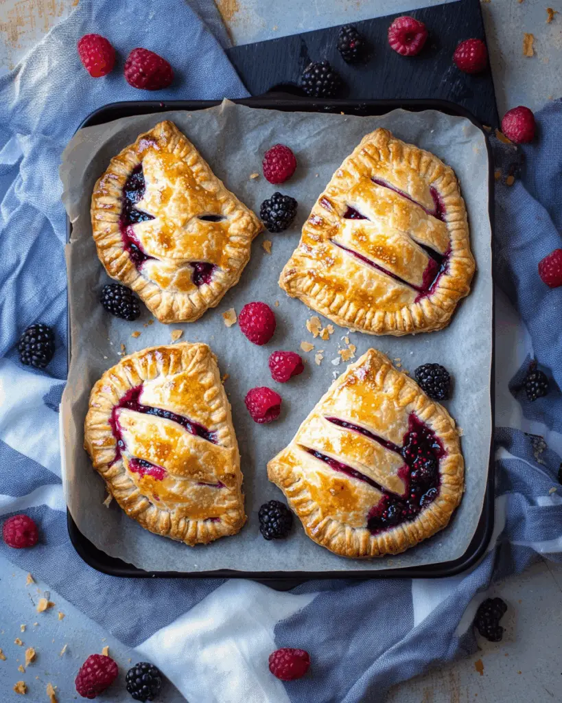 Mixed Berry Hand Pies