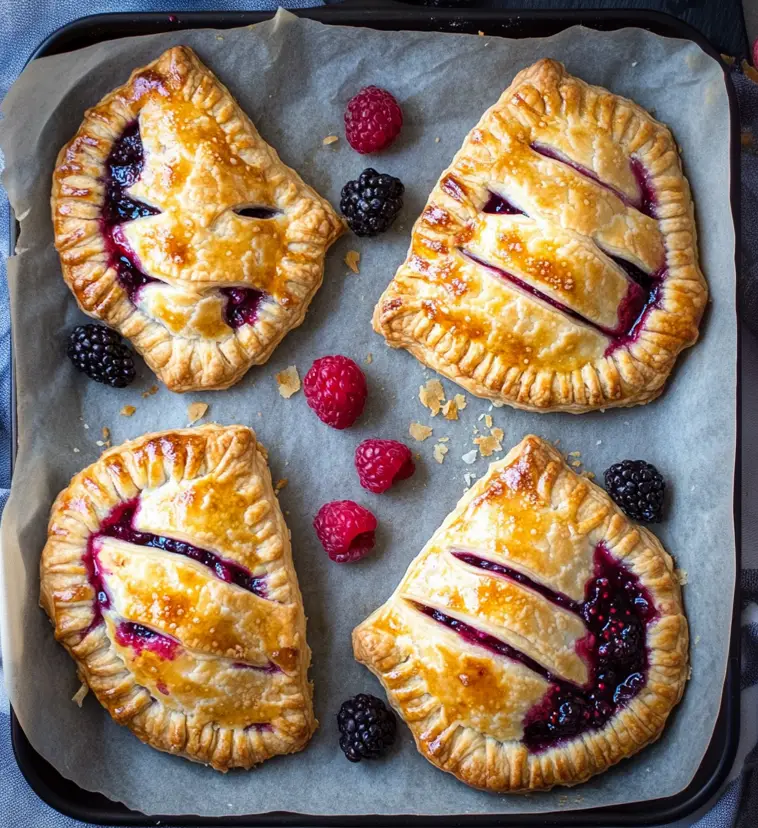 Mixed Berry Hand Pies