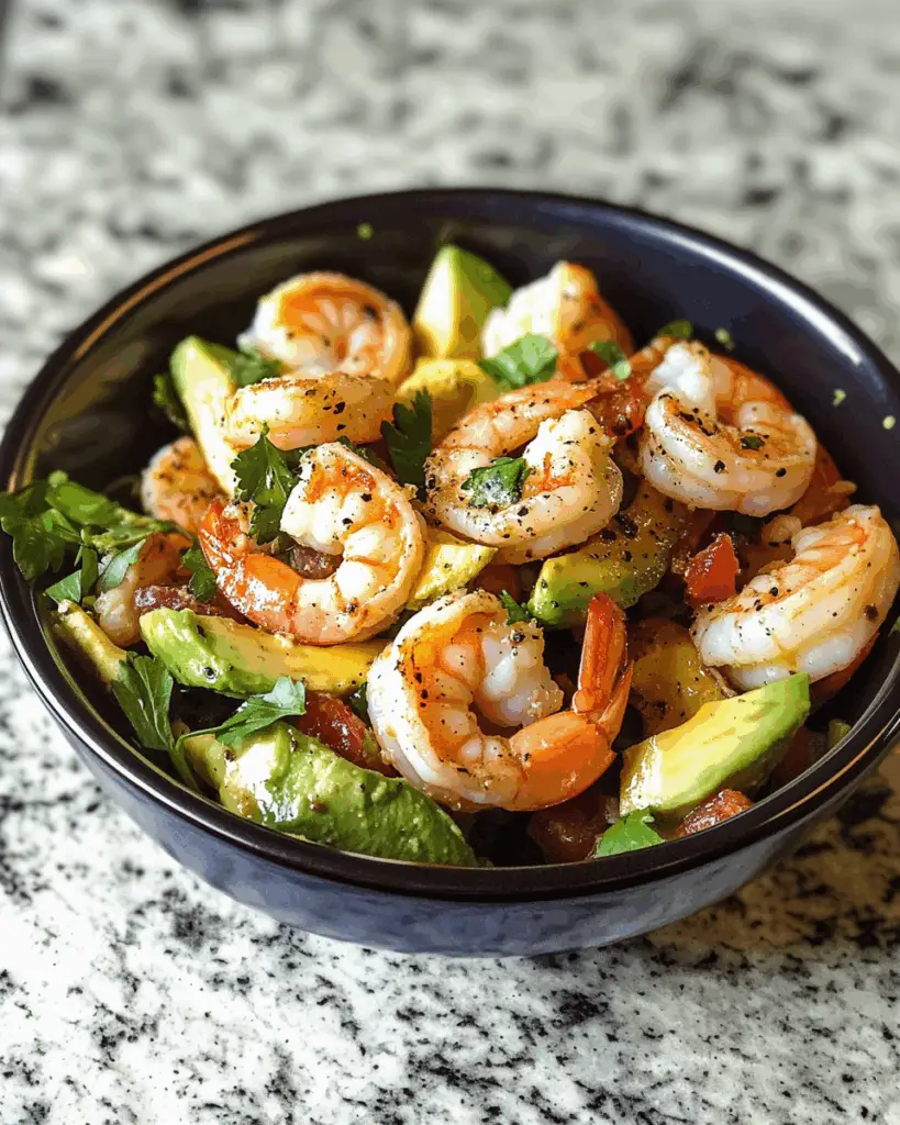 Shrimp Avocado Salad