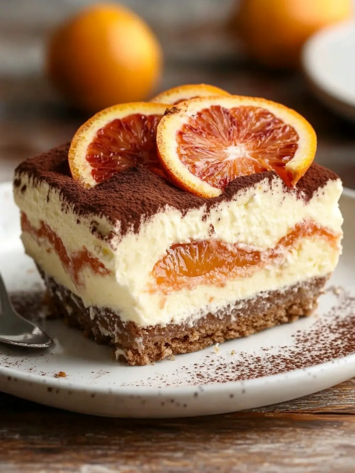 Easy Blood Orange Tiramisu