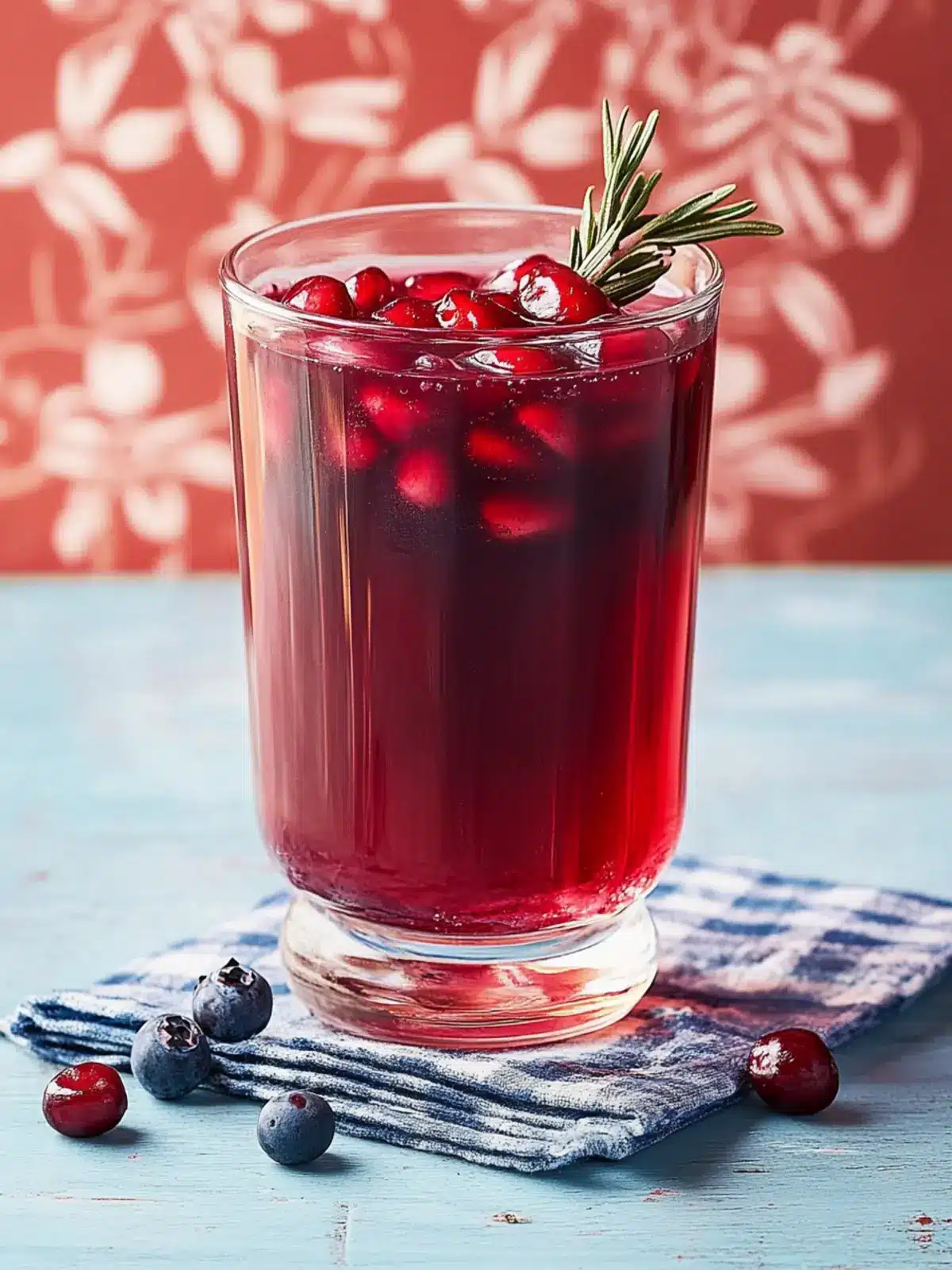 Mulled Pomegranate-Cherry Juice