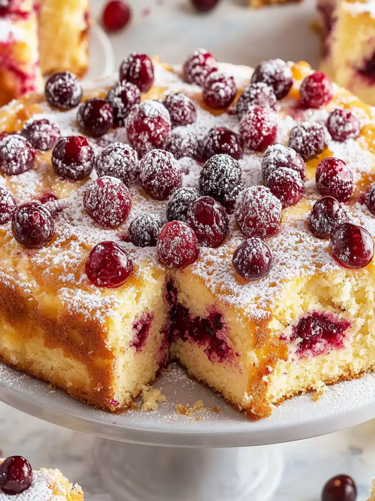 Cranberry Mimosa Breakfast Cake: Your New Holiday Favorite 4 Cranberry Mimosa Breakfast Cake
