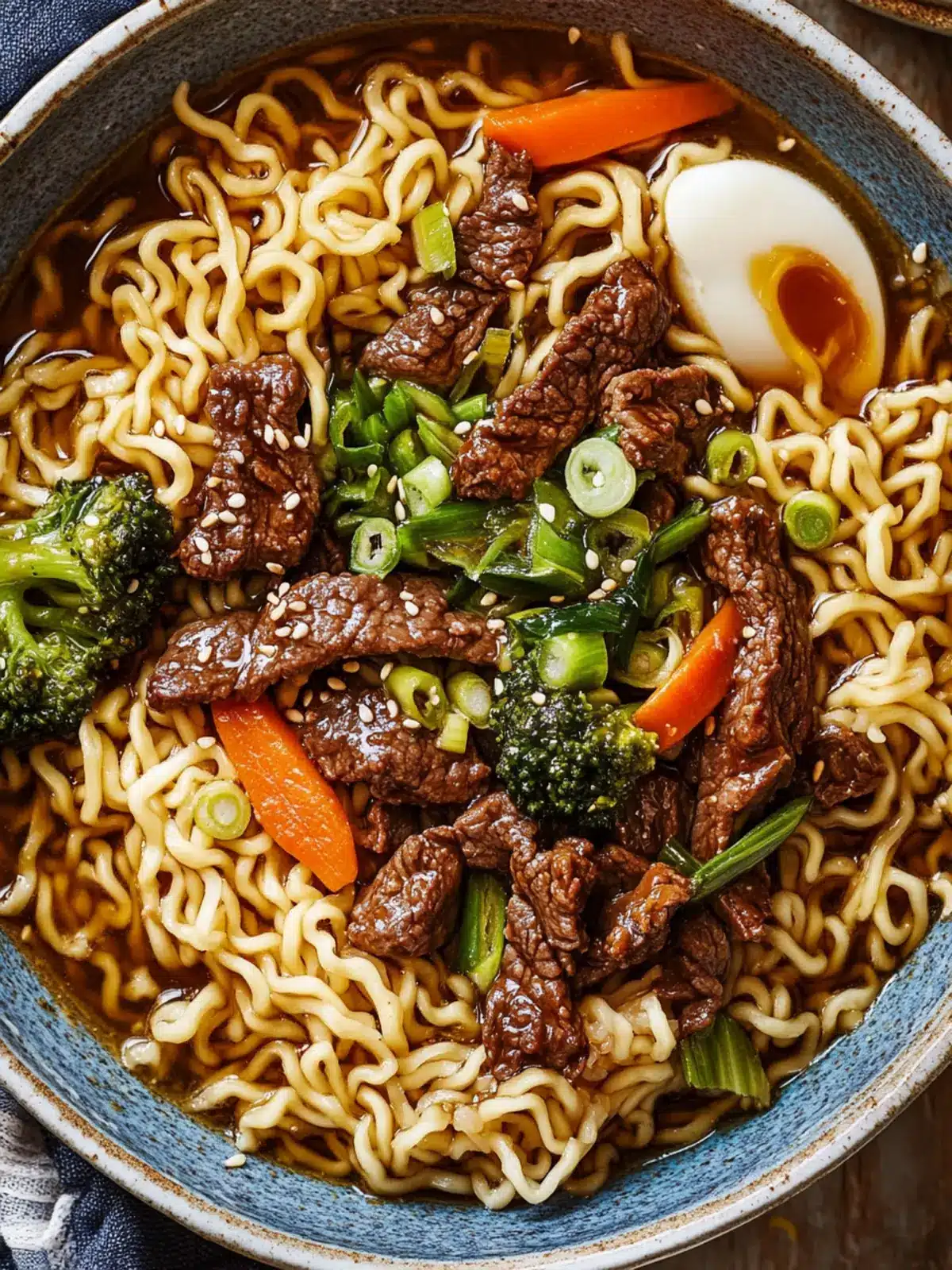 Mongolian Beef Ramen