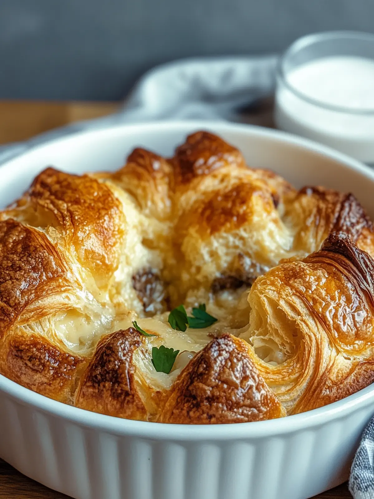 Croissant Breakfast Bake