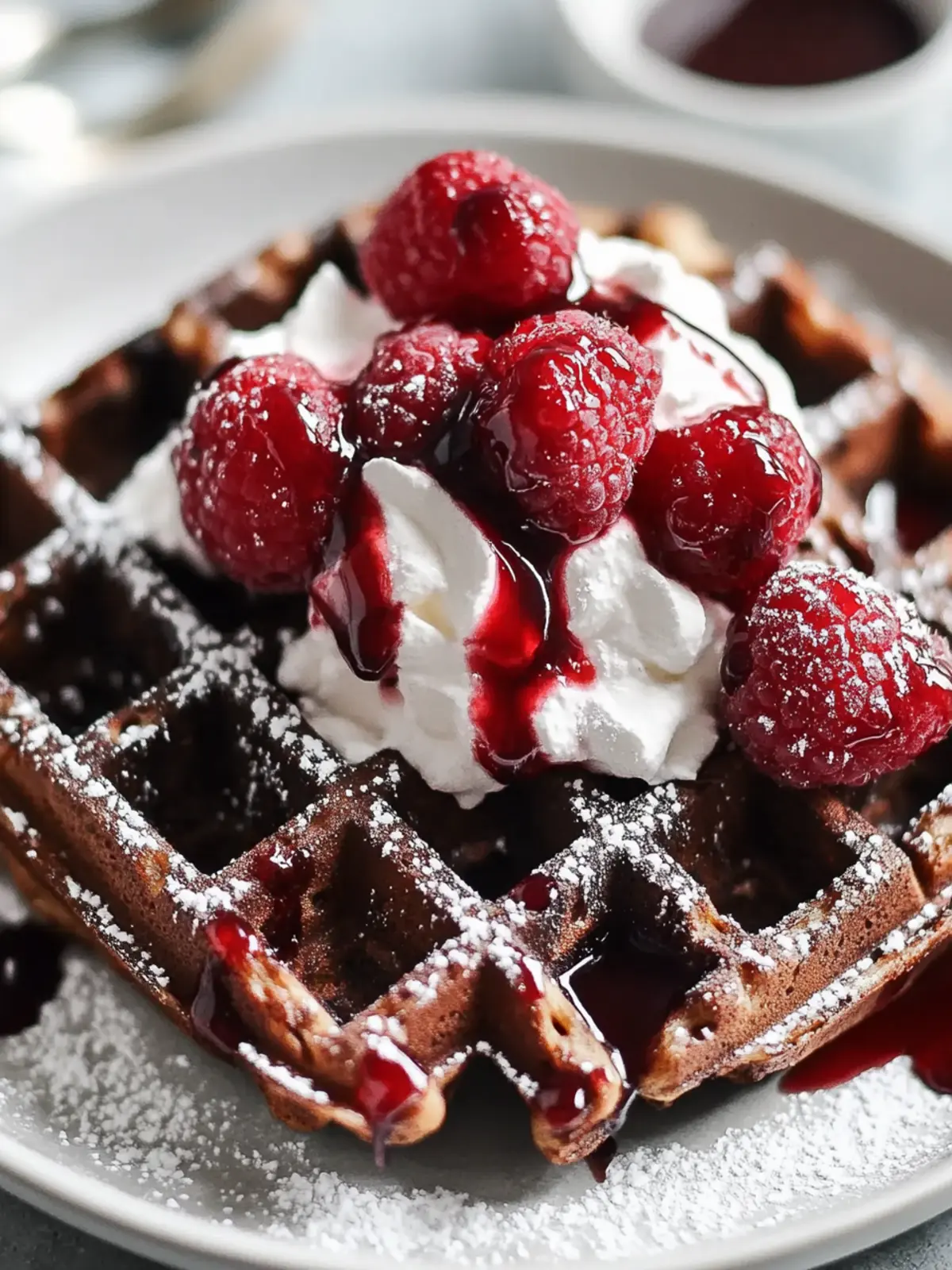 Black Forest Waffles