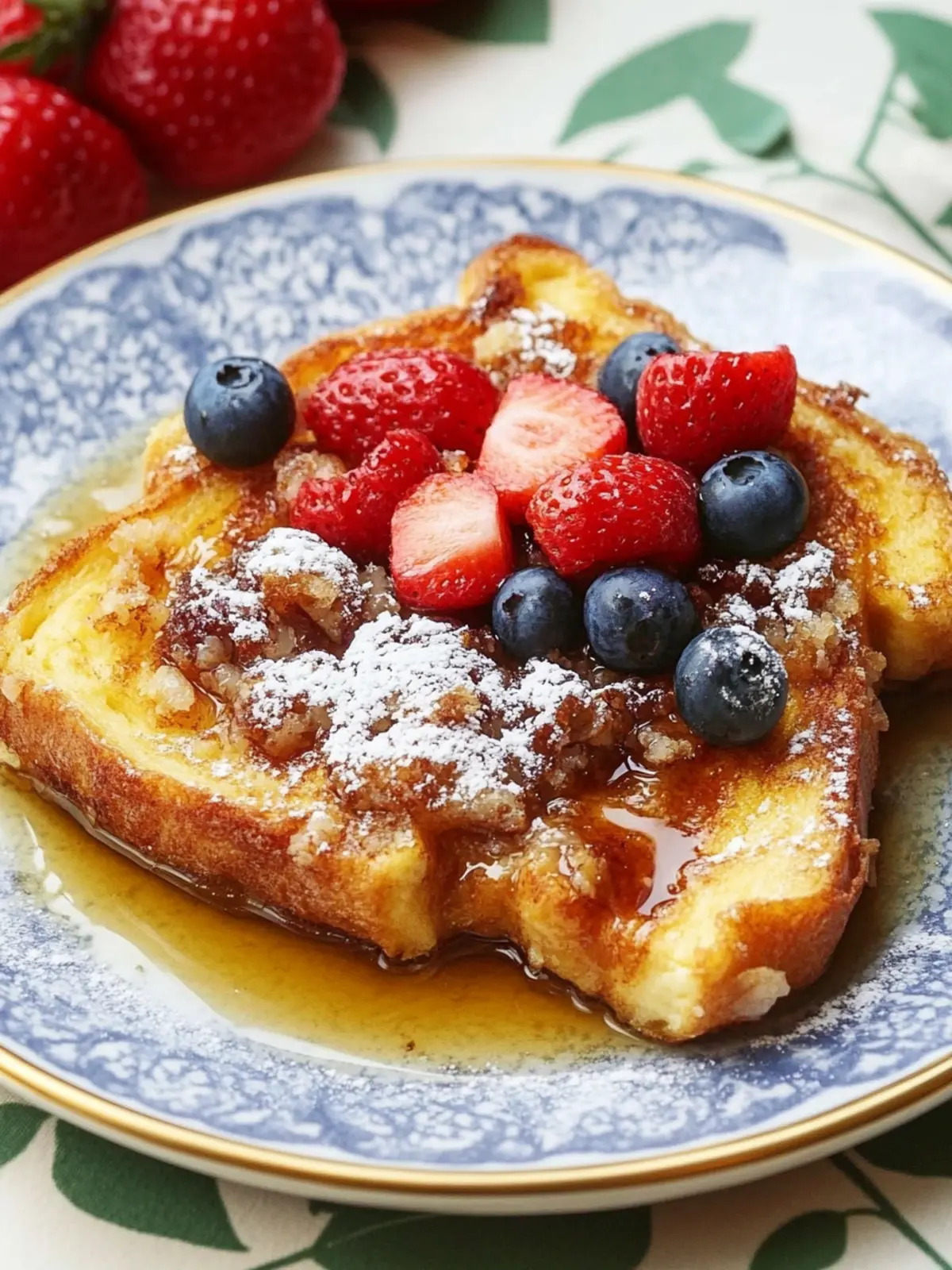 Delicious Baked French Toast Casserole with Crunchy Topping 4 Baked French Toast