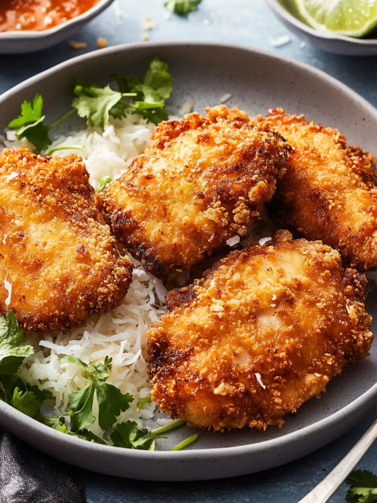 Crunchy Coconut Chicken