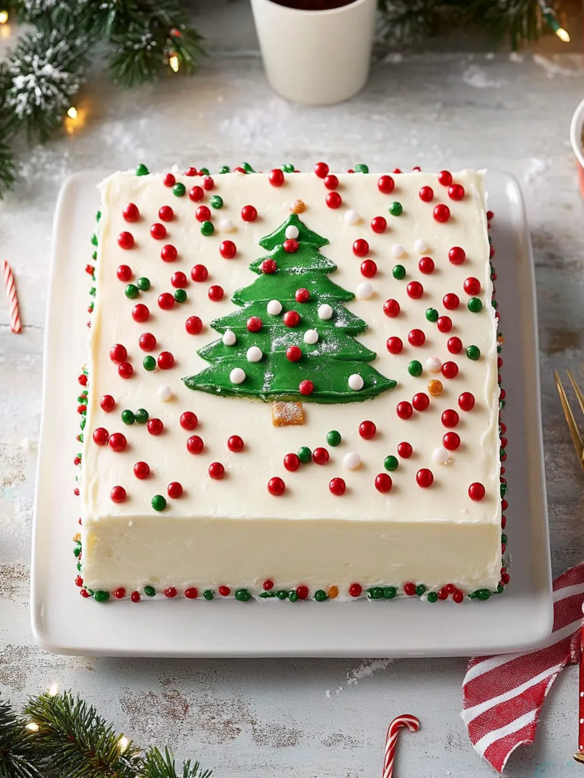 Festive Christmas Sheet Cake That Steals the Dessert Show 2 Christmas Sheet Cake