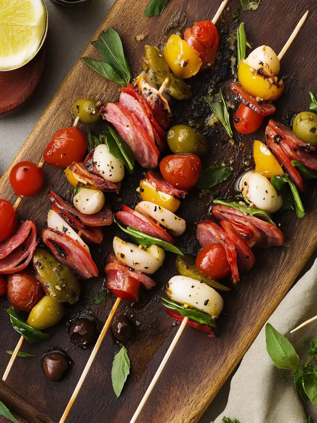 Savory Antipasto Skewers That Wow Every Party Guest 5 Antipasto Skewers