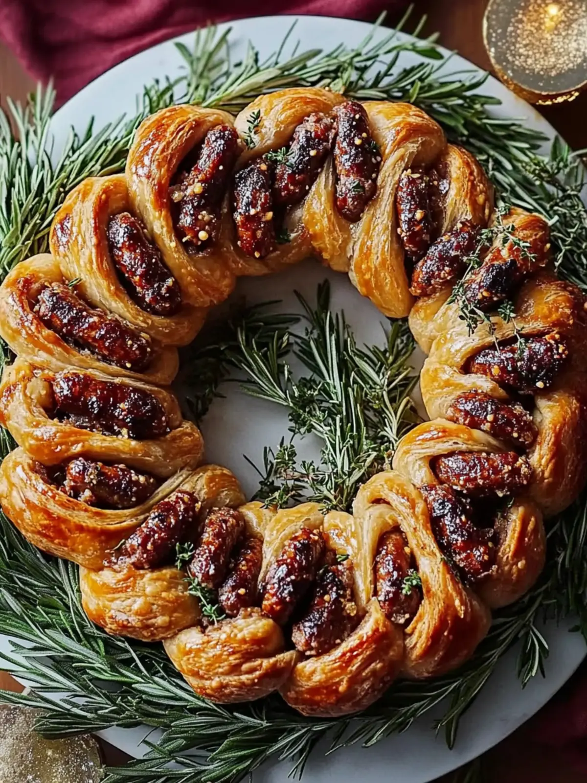 Sausage Roll Wreath: Your Ultimate Festive Party Showstopper 5 Sausage Roll Wreath