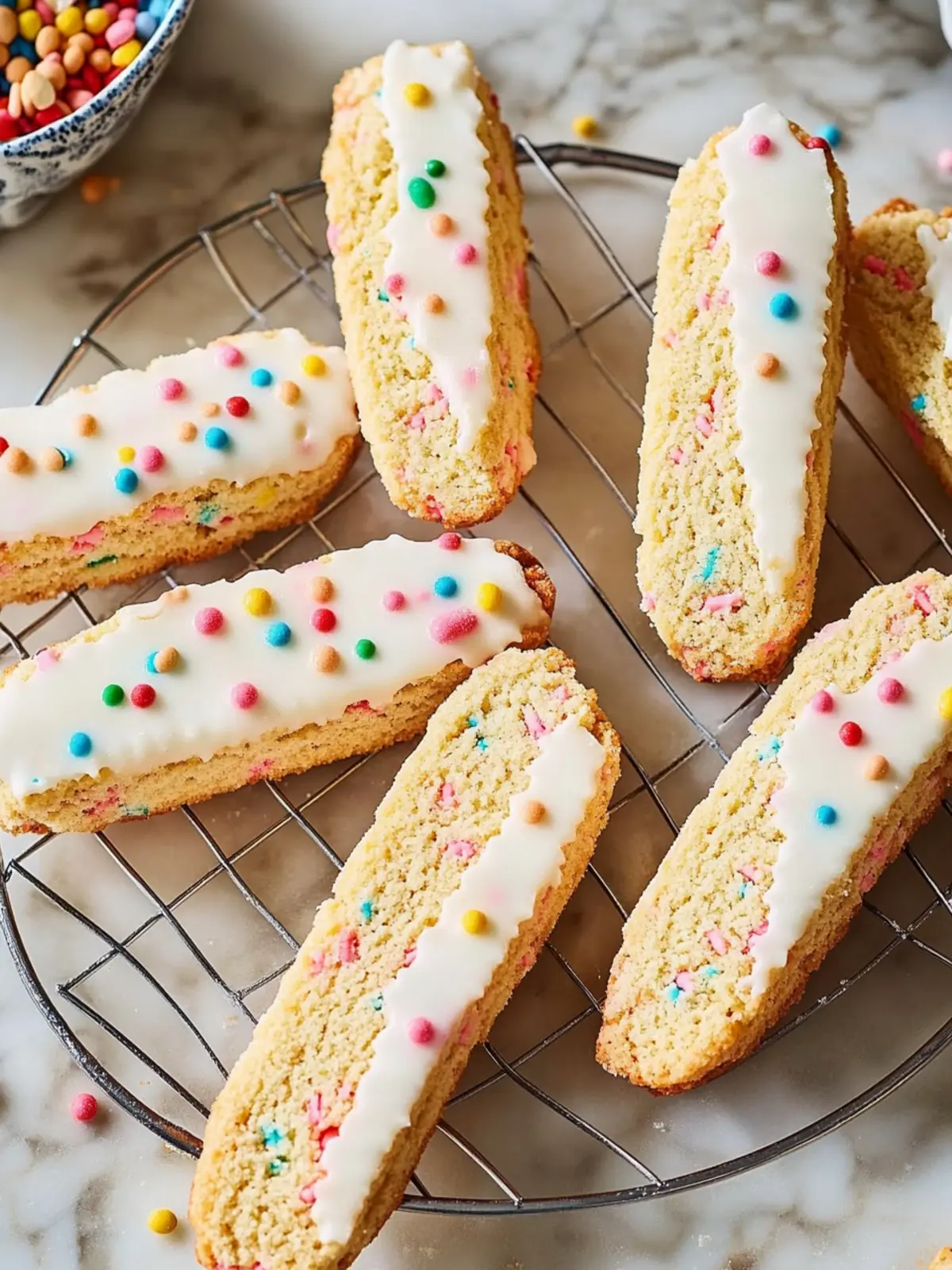 Sugar Cookie Biscotti: Festive Treats for Coffee Lovers 2 Sugar Cookie Biscotti