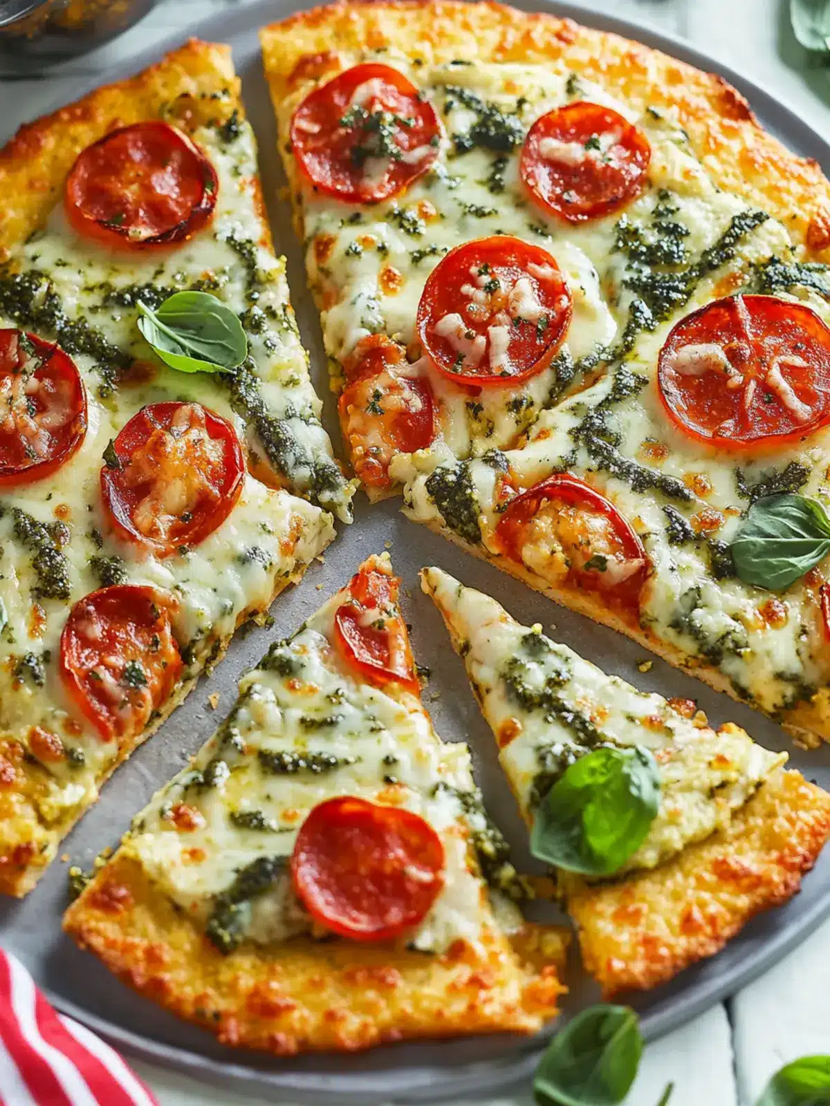 Cauliflower Crust Pizza