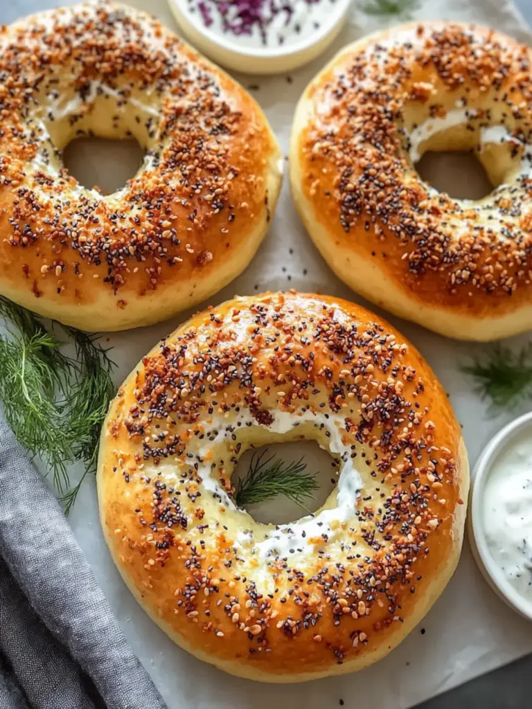 Fluffy & Healthy Greek Yogurt Bagels