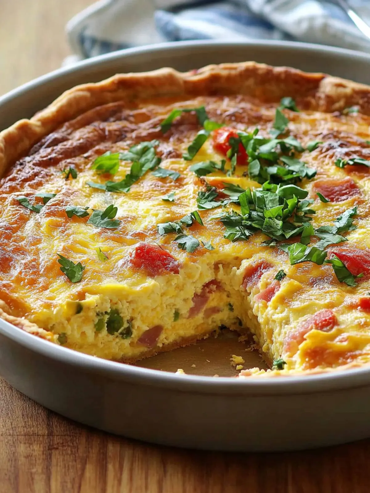 Crustless Quiche