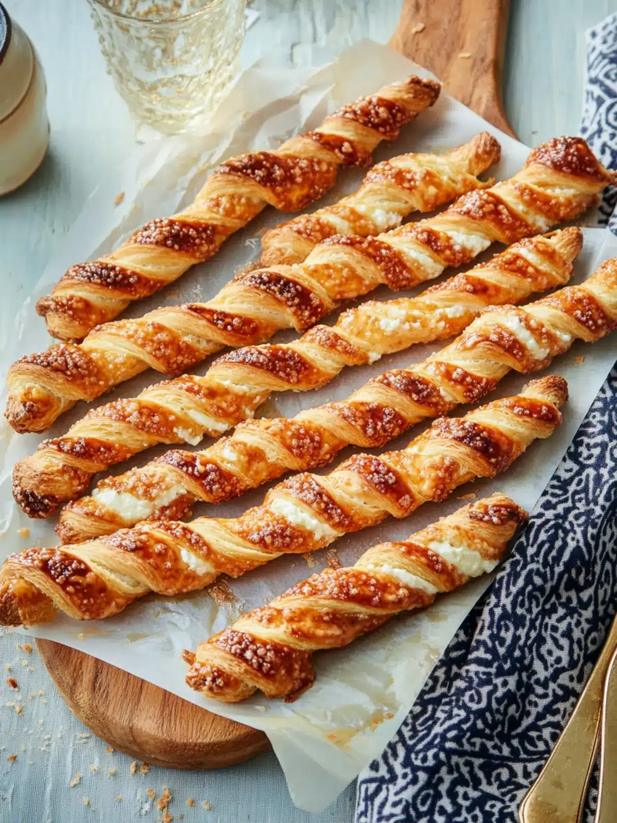 Apple Butter Cheese Twists